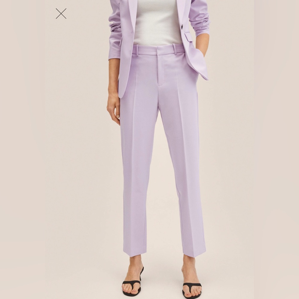 Straight Suit Pants